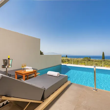 Hotel Helena's Aether - Seaview & Heated Infinity Pool Tragaki