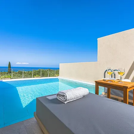 Hotel Helena's Aether - Seaview & Heated Infinity Pool Tragaki