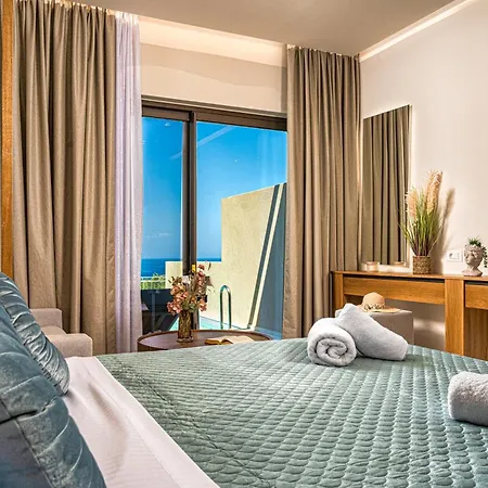 Helena's Aether - Seaview & Heated Infinity Pool 4* Tragaki