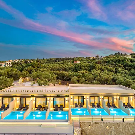 Helena's Aether - Seaview & Heated Infinity Pool 4* Tragaki