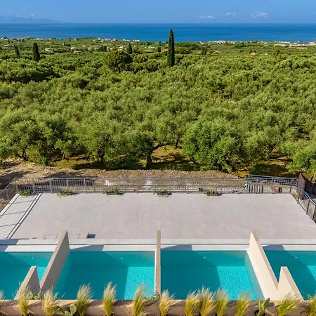 Helena's Aether - Seaview & Heated Infinity Pool Hotel Tragaki